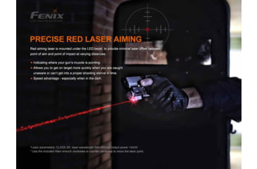 Image of Fenix Lighting GL22 Lithium Ion 750 Lumens Luminus LED Flashlight, Black, GL22LSBK