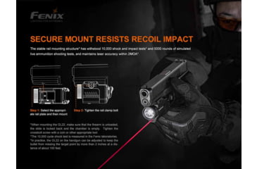 Image of Fenix Lighting GL22 Lithium Ion 750 Lumens Luminus LED Flashlight, Black, GL22LSBK
