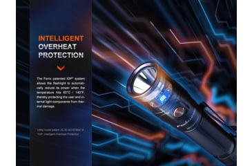 Image of Fenix Lighting LD30R Lithium Ion 1700 Lumens Luminus SST40 LED Flashlight, Black, LD30RXBK