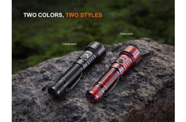 Image of Fenix Lighting LD36R Lithium Ion 3600 Lumens Luminus SFT25R Gen2 LED, RGB LED Flashlight, Black, LD36RSBK