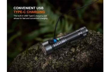 Image of Fenix Lighting LD36R Lithium Ion 3600 Lumens Luminus SFT25R Gen2 LED, RGB LED Flashlight, Black, LD36RSBK