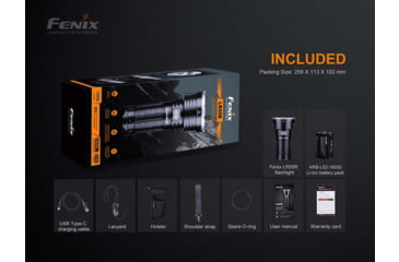Image of Fenix Lighting LR50R Lithium Ion 12000 Lumens Flashlight