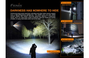 Image of Fenix Lighting LR50R Lithium Ion 12000 Lumens Flashlight