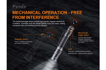 Image of Fenix Lighting PD36 TAC Lithium Ion 3000 Lumens Luminus SST70 LED Flashlight, Black, PD36TCBK