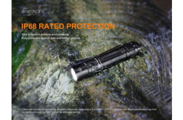 Image of Fenix Lighting PD36 TAC Lithium Ion 3000 Lumens Luminus SST70 LED Flashlight, Black, PD36TCBK