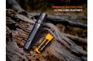 Image of Fenix Lighting PD36R V2.0 Lithium Ion 1700 Lumens Luminus SFT40 LED Flashlight, Black, PD36RV2BK