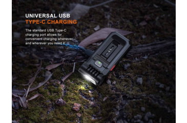 Image of Fenix Lighting SW05R-RED Lithium Ion 150 Lumens LED Flashlight, Black, SW05RRDBK