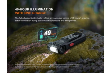 Image of Fenix Lighting SW05R-RED Lithium Ion 150 Lumens LED Flashlight, Black, SW05RRDBK