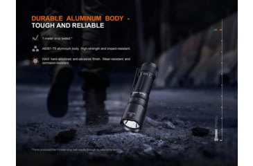 Image of Fenix Lighting TK05R Lithium Ion 1000 Lumens Osram CSLPM1.TG LED Flashlight, Black, TK05ROBK