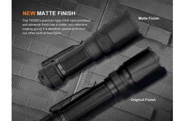 Image of Fenix Lighting TK05R Lithium Ion 1000 Lumens Osram CSLPM1.TG LED Flashlight, Black, TK05ROBK