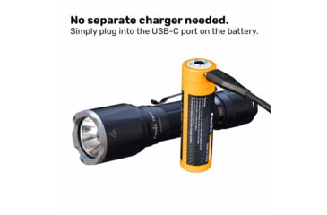 Image of Fenix Lighting TK17 Lithium Ion 3600 Lumens CREE XHP50.3 HD Flashlight, Black, TK17XHBK