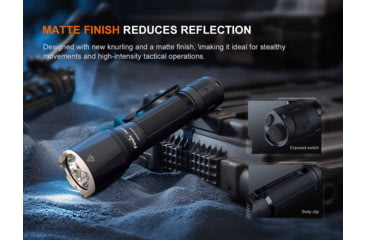 Image of Fenix Lighting TK17 Lithium Ion 3600 Lumens CREE XHP50.3 HD Flashlight, Black, TK17XHBK