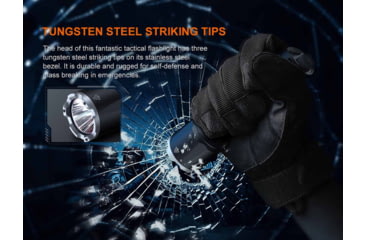 Image of Fenix Lighting TK17 Lithium Ion 3600 Lumens CREE XHP50.3 HD Flashlight, Black, TK17XHBK
