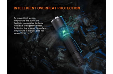 Image of Fenix Lighting TK21R Lithium Ion 3600 Lumens Luminus SFT90 Flashlight, Black, TK21RSFBK