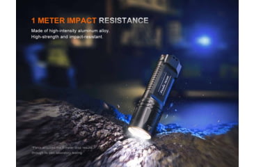 Image of Fenix Lighting TK35R Lithium Ion 5800 Lumens Luminus SFT25R LED, Luminus SST08 UV LED Flashlight, Black, TK35RSFBK
