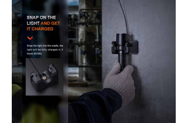 Image of Fenix Lighting WF26R Lithium Ion 3000 Lumens Luminus SST70 LED Flashlight, Black, WF26RXBK