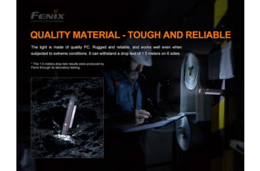 Image of Fenix Lighting WT16R Lithium Ion 300 Lumens CREE XP-E2 LED, COB Flashlight, Black, WT16RXBK
