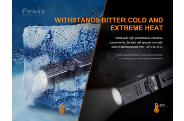 Image of Fenix Lighting WT25R Lithium Ion 1000 Lumens Flashlight