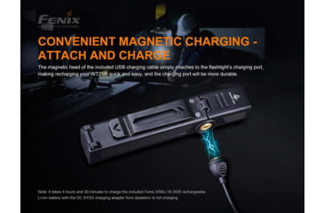 Image of Fenix Lighting WT25R Lithium Ion 1000 Lumens Flashlight