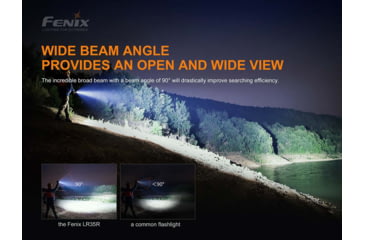 Image of Fenix LR 35 Flashlight, LR35RSBK