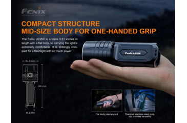 Image of Fenix LR 35 Flashlight, LR35RSBK