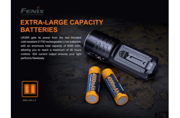 Image of Fenix LR 35 Flashlight, LR35RSBK