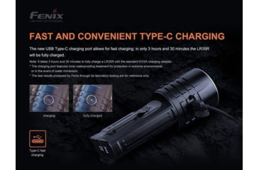 Image of Fenix LR 35 Flashlight, LR35RSBK