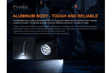 Image of Fenix LR 35 Flashlight, LR35RSBK