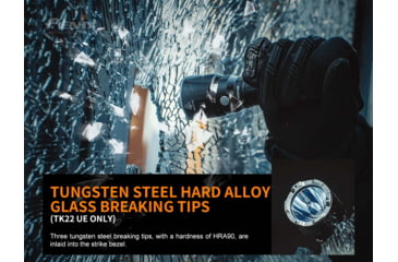 Image of Fenix TK 22 UE Tactical Flashlight, TK22UEBK