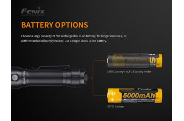Image of Fenix TK 22 UE Tactical Flashlight, TK22UEBK