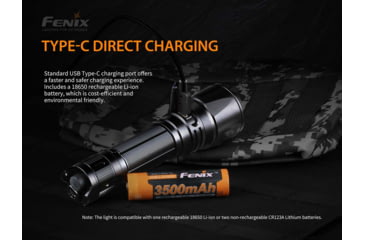 Image of Fenix TK 26R Tactical Flashlight, TK26RSBK