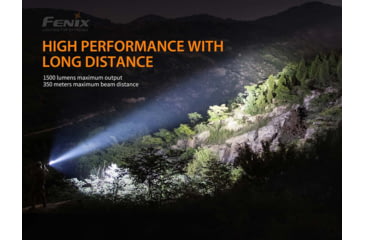Image of Fenix Lighting TK26R Lithium Ion 1500 Lumens Cree XP E2, Luminus SST40 LED Flashlight, Black, TK26RSBK