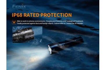 Image of Fenix Lighting TK26R Lithium Ion 1500 Lumens Cree XP E2, Luminus SST40 LED Flashlight, Black, TK26RSBK