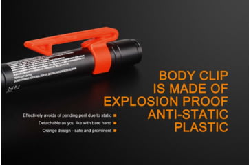 Image of Fenix WF05 E Intrinsically Safe Flashlight, WF05ISBK