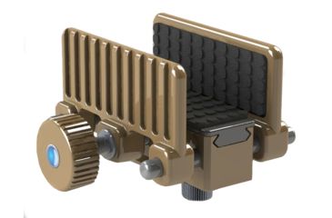 Image of Field Optics Research GunPOD Tripod Gun Mount System, Direct Arca Swiss, 1/4-20, &amp; 3/8-16 Mount, Flat Dark Earth, FM-400F