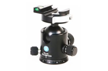 Image of Field Optics Research Tactical Ball Head w/Arca Swiss and Picatinny Lever Clamp Top Assembly, 44mm, Tension Control, Arca Swiss Plate, FBH-44DT