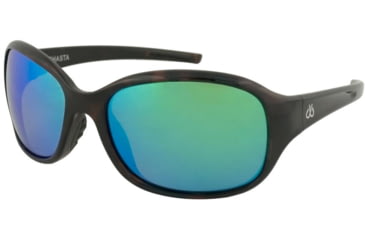Image of Filthy Anglers Shasta Sunglasses - Womens, Tortoise Frame, Polarized w/ Green Mirror Lens, SHTTOR03P-G
