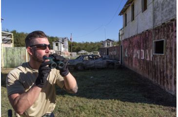 Image of Firefield Emissary 10x32 Binocular, Green, FF12021G