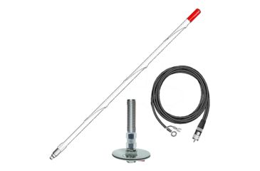 Image of FIRESTIK 2ft Single Roof Mount NGP Kit Complete, White FG2DDW