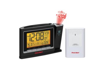 Image of First Alert Radio Ctld Weather Station Prjetion Clock 4004720