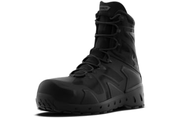 Image of First Tactical AERO-TAC 8in Safety Toe Side-Zip Tactical Boots - Mens, Black, 6.5 US/Regular, 165926-019-6.5-R