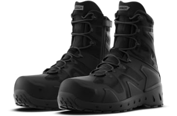 Image of First Tactical AERO-TAC 8in Safety Toe Side-Zip Tactical Boots - Mens, Black, 6.5 US/Regular, 165926-019-6.5-R