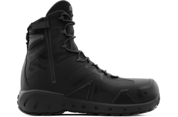 Image of First Tactical AERO-TAC 8in Safety Toe Side-Zip Tactical Boots - Mens, Wide, Black, 15, 165926-19-15 W