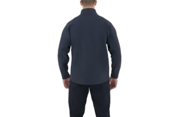 Image of First Tactical Cotton Job Shirt 1/4 Zip - Mens, Midnight Navy, Extra Small, R, 118507-729-XS-R