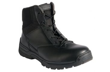 Image of First Tactical Mens 6in S-Zip Dty Boot, Black, 12 Wide 165001-019-12-W