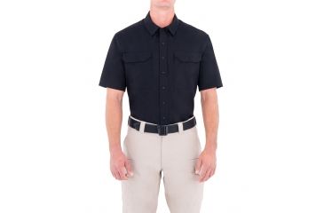 Image of First Tactical Mens Spclst Tctcl S/S Shirt, Black, S Regular 112003-019-S-R