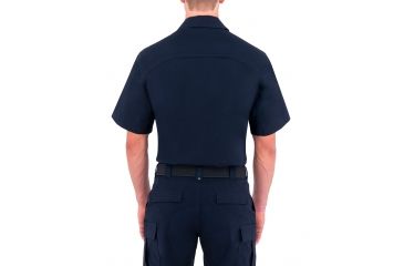 Image of First Tactical Mens Spclst Tctcl S/S Shirt, Midnight Navy, 3XL Regular 112003-729-3XL-R