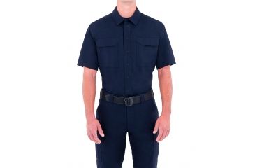 Image of First Tactical Mens Spclst Tctcl S/S Shirt, Midnight Navy, 3XL Regular 112003-729-3XL-R