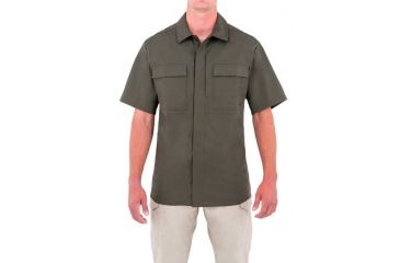 Image of First Tactical Mens Specialst Bdu Ss Shrt, OD Green, Extra Large Regular 112005-830-XL-R