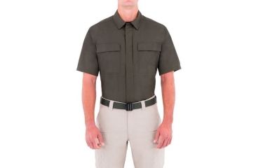Image of First Tactical Mens Specialst Bdu Ss Shrt, OD Green, Extra Large Regular 112005-830-XL-R